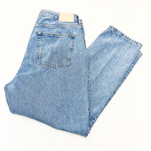 Everlane cheeky high Straight Leg Jeans - Light Blue - Picture 3 of 6